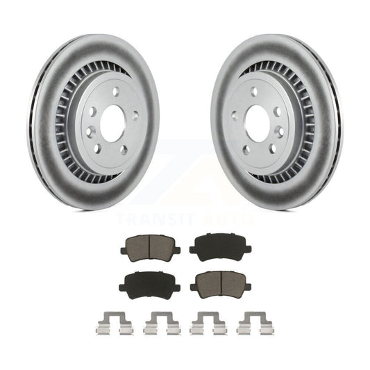 Coated Disc Rotors and Ceramic Brake Pads Kit-KGC-101796 - Kit.bestparts.ca