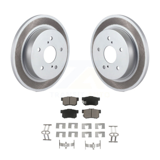 Coated Disc Rotors and Ceramic Brake Pads Kit-KGC-101807 - Kit.bestparts.ca
