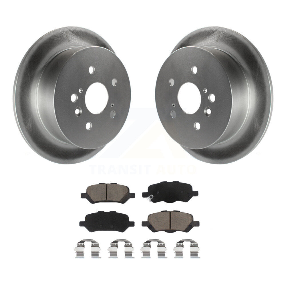 Coated Disc Rotors and Ceramic Brake Pads Kit-KGC-101809 - Kit.bestparts.ca