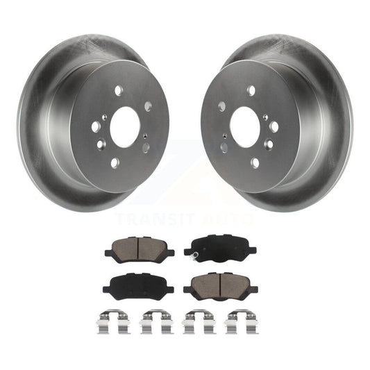 Coated Disc Rotors and Ceramic Brake Pads Kit-KGC-101809 - Kit.bestparts.ca