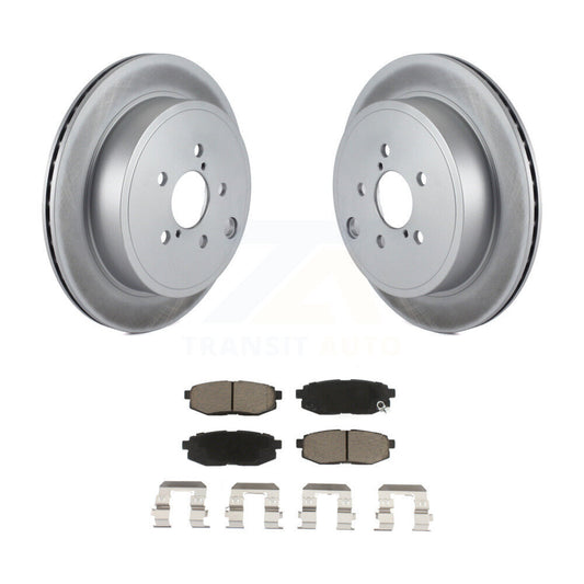 Coated Disc Rotors and Ceramic Brake Pads Kit-KGC-101811 - Kit.bestparts.ca