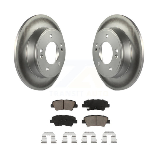 Coated Disc Rotors and Ceramic Brake Pads Kit-KGC-101812 - Kit.bestparts.ca