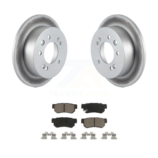 Coated Disc Rotors and Ceramic Brake Pads Kit-KGC-101813 - Kit.bestparts.ca