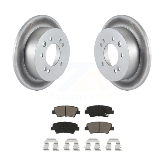 Coated Disc Rotors and Ceramic Brake Pads Kit-KGC-101814 - Kit.bestparts.ca