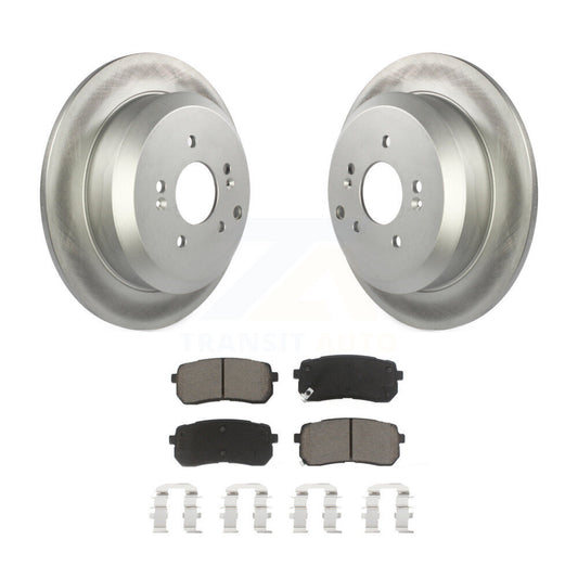 Coated Disc Rotors and Ceramic Brake Pads Kit-KGC-101815 - Kit.bestparts.ca