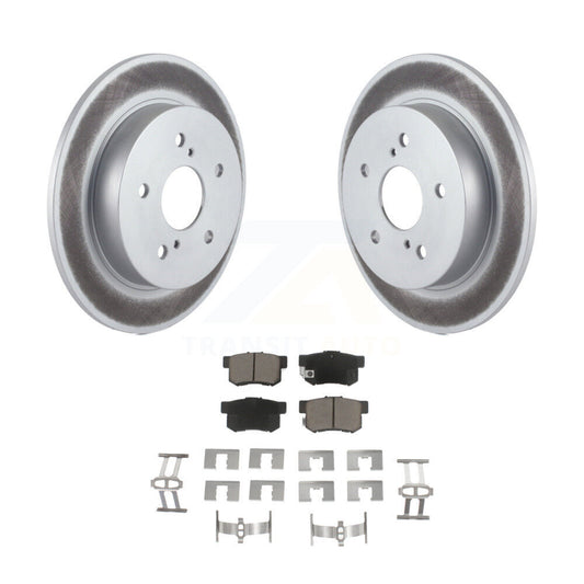 Coated Disc Rotors and Ceramic Brake Pads Kit-KGC-101816 - Kit.bestparts.ca
