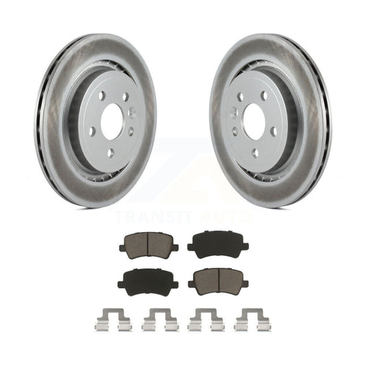 Coated Disc Rotors and Ceramic Brake Pads Kit-KGC-101818 - Kit.bestparts.ca