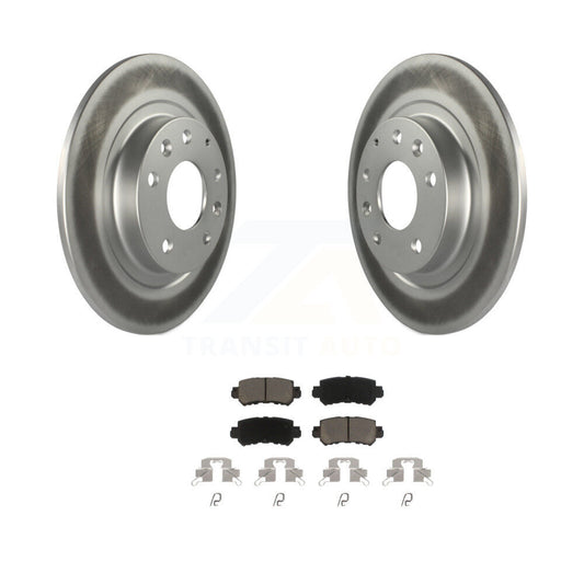Coated Disc Rotors and Ceramic Brake Pads Kit-KGC-101820 - Kit.bestparts.ca