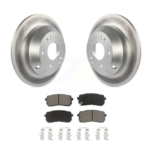 Coated Disc Rotors and Ceramic Brake Pads Kit-KGC-101823 - Kit.bestparts.ca