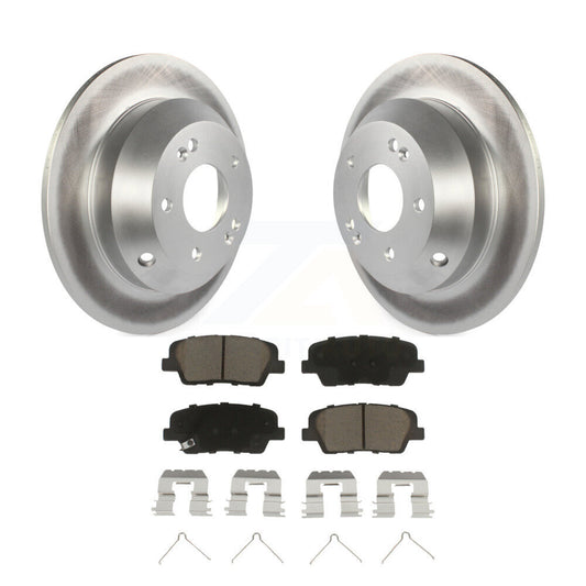 Coated Disc Rotors and Ceramic Brake Pads Kit-KGC-101824 - Kit.bestparts.ca