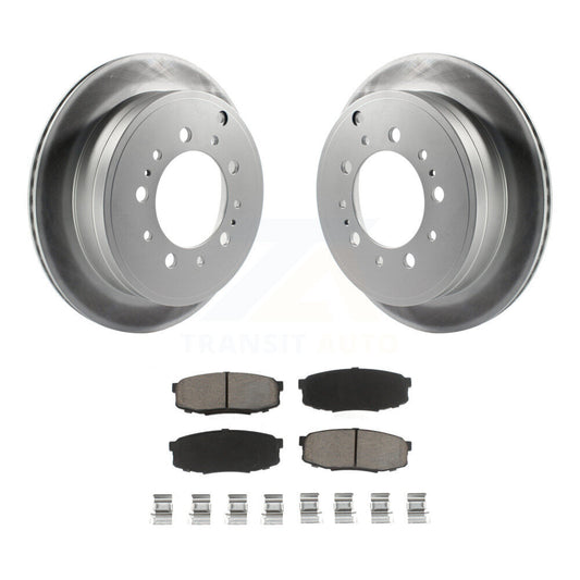Coated Disc Rotors and Ceramic Brake Pads Kit-KGC-101825 - Kit.bestparts.ca