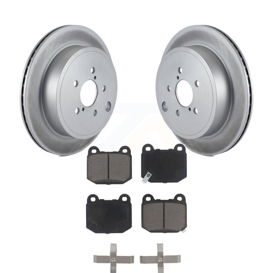 Coated Disc Rotors and Ceramic Brake Pads Kit-KGC-101826 - Kit.bestparts.ca