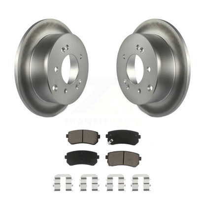 Coated Disc Rotors and Ceramic Brake Pads Kit-KGC-101827 - Kit.bestparts.ca