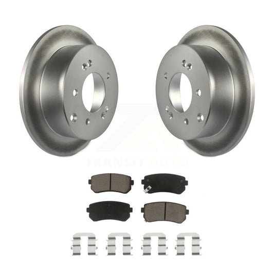 Coated Disc Rotors and Ceramic Brake Pads Kit-KGC-101827 - Kit.bestparts.ca