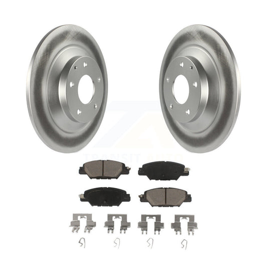 Coated Disc Rotors and Ceramic Brake Pads Kit-KGC-101829 - Kit.bestparts.ca