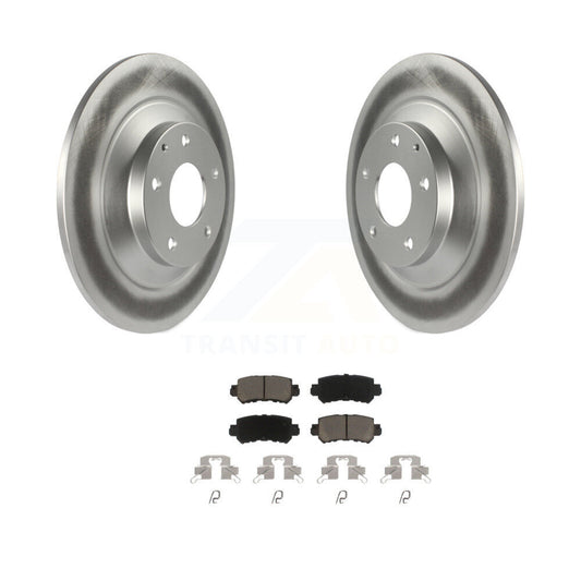Coated Disc Rotors and Ceramic Brake Pads Kit-KGC-101830 - Kit.bestparts.ca