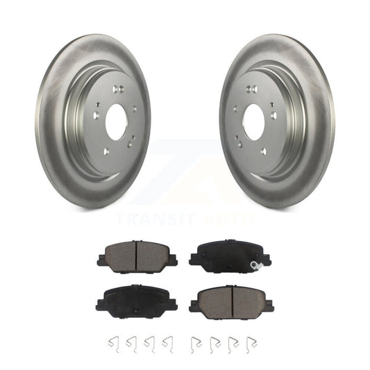 Coated Disc Rotors and Ceramic Brake Pads Kit-KGC-101832 - Kit.bestparts.ca