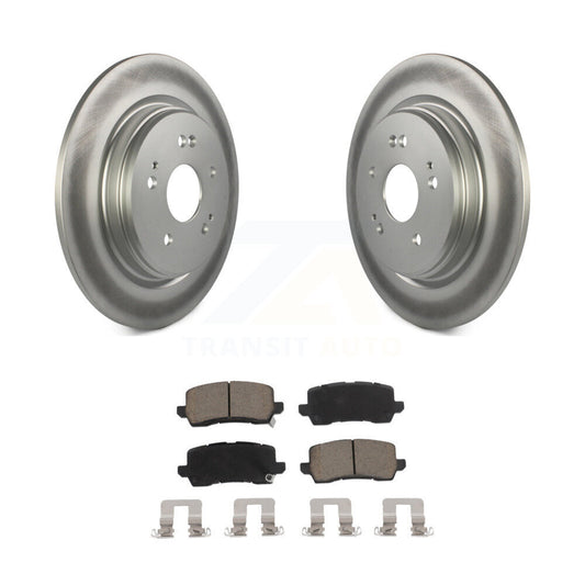 Coated Disc Rotors and Ceramic Brake Pads Kit-KGC-101833 - Kit.bestparts.ca