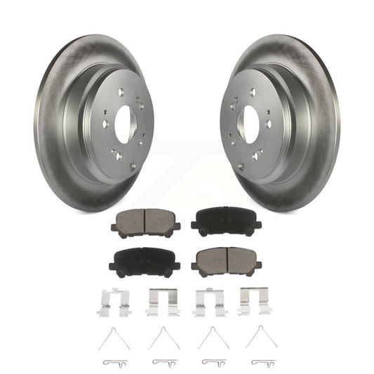 Coated Disc Rotors and Ceramic Brake Pads Kit-KGC-101834 - Kit.bestparts.ca