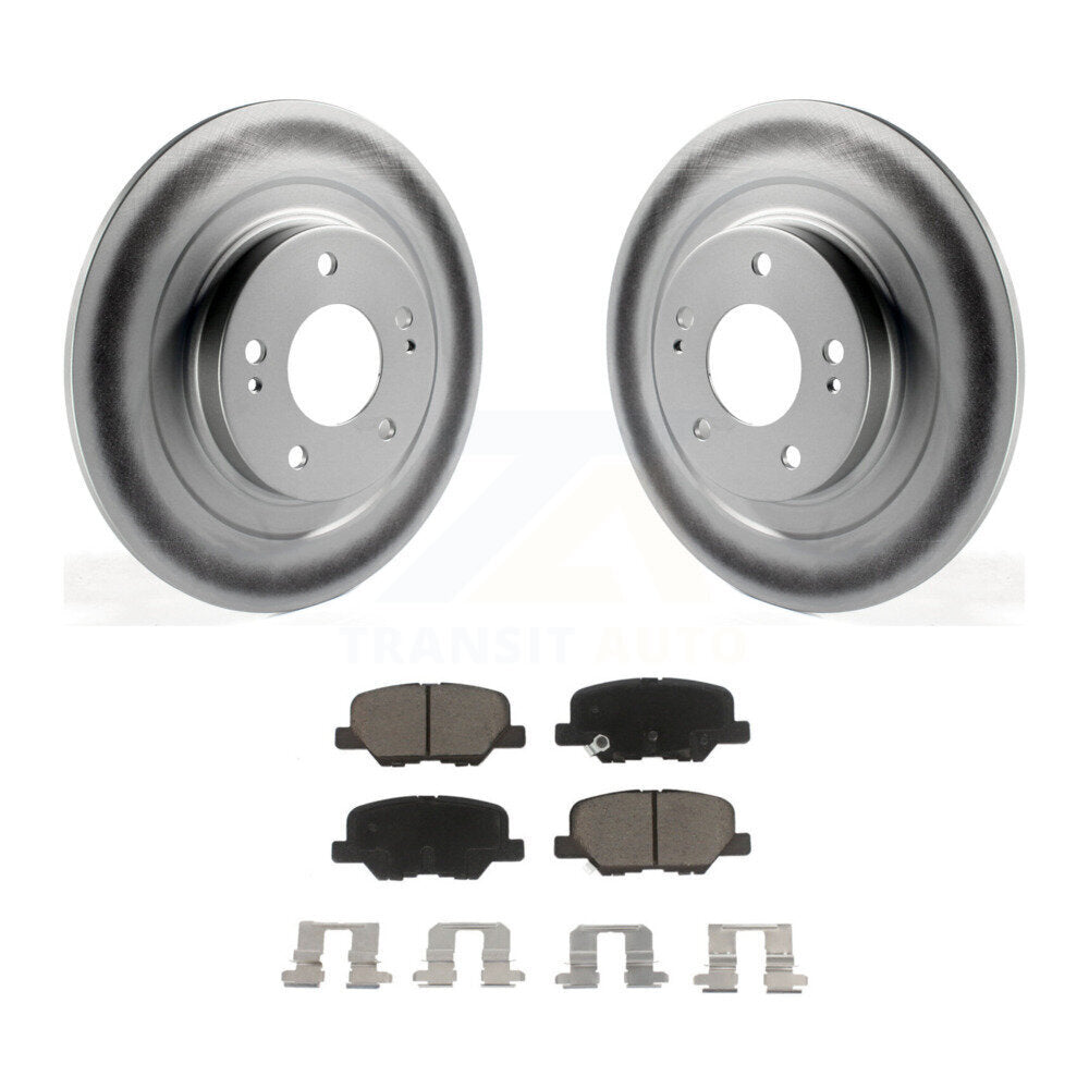 Coated Disc Rotors and Ceramic Brake Pads Kit-KGC-101835 - Kit.bestparts.ca Kit.bestparts.ca