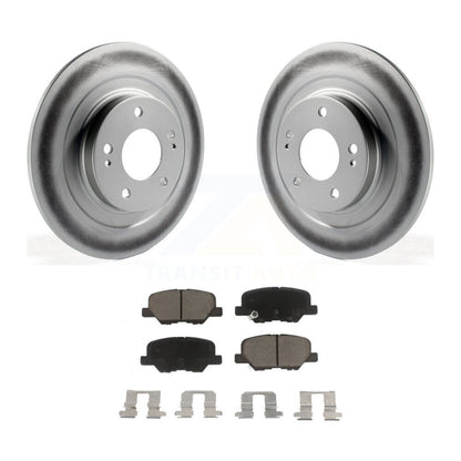 Coated Disc Rotors and Ceramic Brake Pads Kit-KGC-101835 - Kit.bestparts.ca