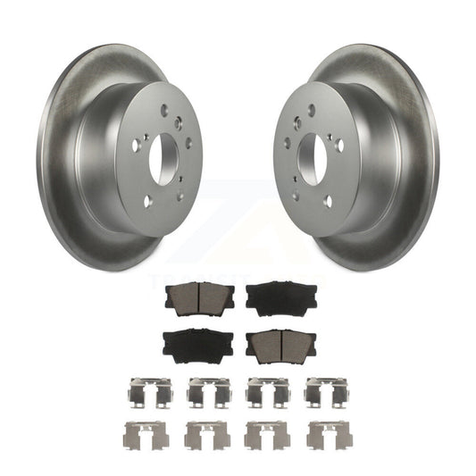Coated Disc Rotors and Ceramic Brake Pads Kit-KGC-101836 - Kit.bestparts.ca