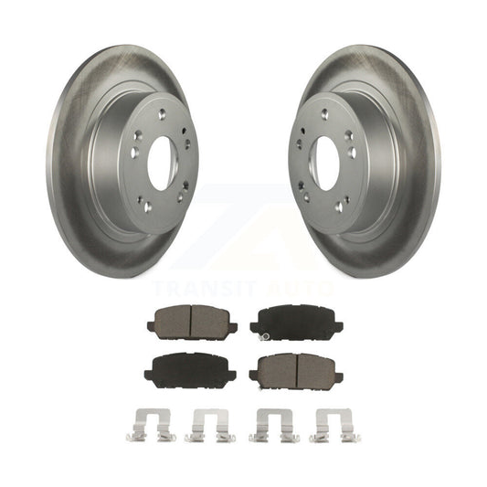Coated Disc Rotors and Ceramic Brake Pads Kit-KGC-101837 - Kit.bestparts.ca