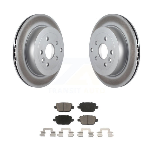 Coated Disc Rotors and Ceramic Brake Pads Kit-KGC-101840 - Kit.bestparts.ca