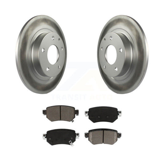 Coated Disc Rotors and Ceramic Brake Pads Kit-KGC-101845 - Kit.bestparts.ca