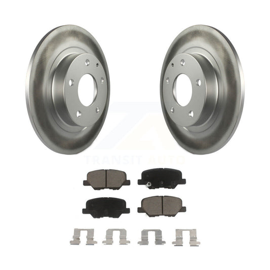 Coated Disc Rotors and Ceramic Brake Pads Kit-KGC-101846 - Kit.bestparts.ca