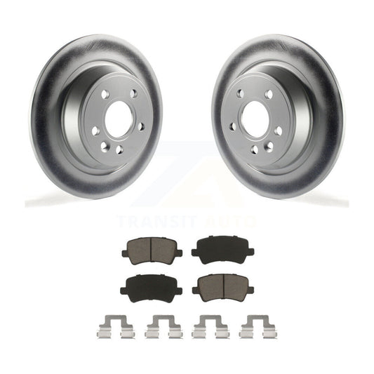 Coated Disc Rotors and Ceramic Brake Pads Kit-KGC-101847 - Kit.bestparts.ca