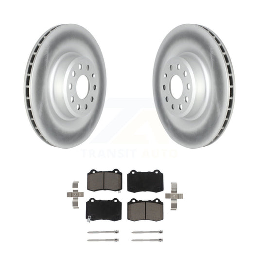 Disc Rotors and Ceramic Brake Pads Kit-KGC-101850 - Kit.bestparts.ca