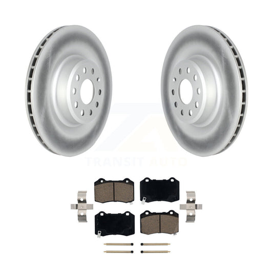 Disc Rotors and Ceramic Brake Pads Kit-KGC-101851 - Kit.bestparts.ca
