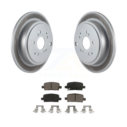 Coated Disc Rotors and Ceramic Brake Pads Kit-KGC-101854 - Kit.bestparts.ca
