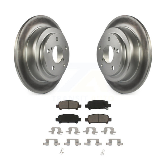 Coated Disc Rotors and Ceramic Brake Pads Kit-KGC-101857 - Kit.bestparts.ca