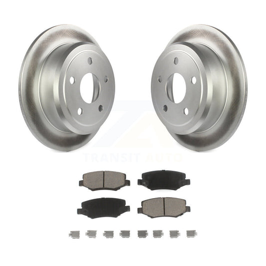 Coated Disc Rotors and Ceramic Brake Pads Kit-KGC-101858 - Kit.bestparts.ca