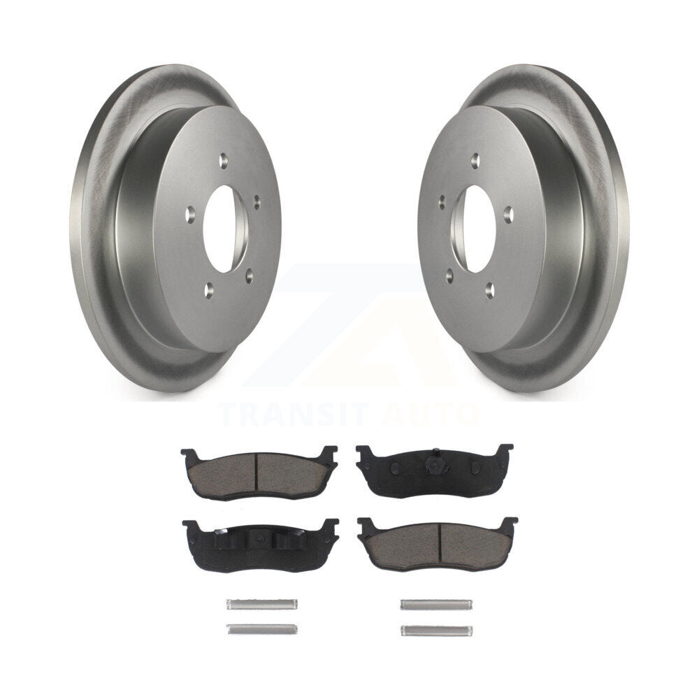 Coated Disc Rotors and Ceramic Brake Pads Kit-KGC-101859 - Kit.bestparts.ca