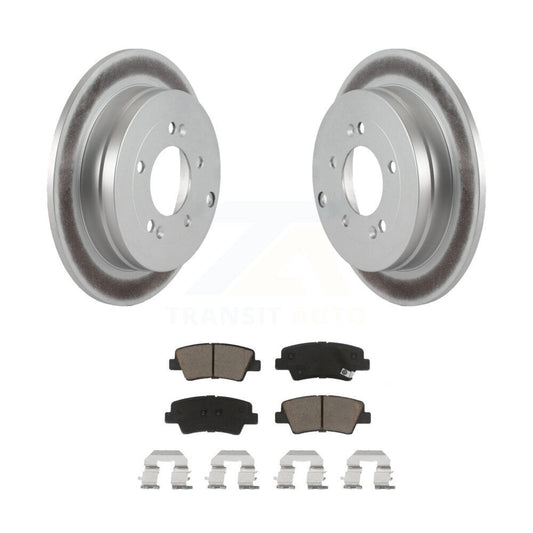 Coated Disc Rotors and Ceramic Brake Pads Kit-KGC-101860 - Kit.bestparts.ca