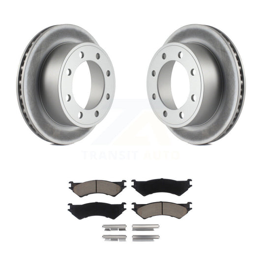 Coated Disc Rotors and Ceramic Brake Pads Kit-KGC-101862 - Kit.bestparts.ca