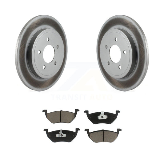 Coated Disc Rotors and Ceramic Brake Pads Kit-KGC-101863 - Kit.bestparts.ca