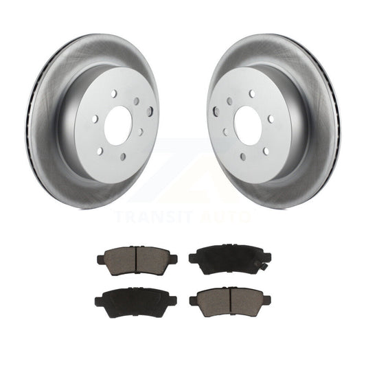 Coated Disc Rotors and Ceramic Brake Pads Kit-KGC-101864 - Kit.bestparts.ca