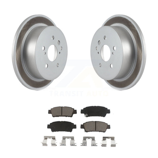 Coated Disc Rotors and Ceramic Brake Pads Kit-KGC-101866 - Kit.bestparts.ca