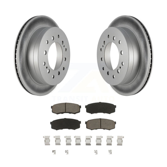 Coated Disc Rotors and Ceramic Brake Pads Kit-KGC-101868 - Kit.bestparts.ca