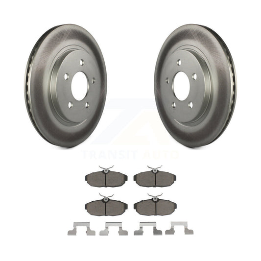 Coated Disc Rotors and Ceramic Brake Pads Kit-KGC-101871 - Kit.bestparts.ca