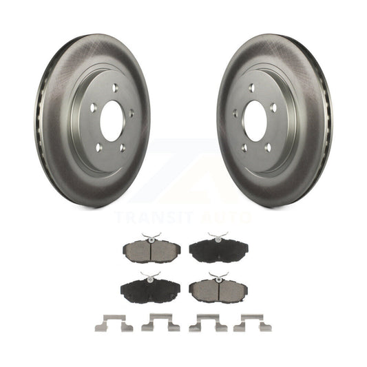 Coated Disc Rotors and Ceramic Brake Pads Kit-KGC-101872 - Kit.bestparts.ca
