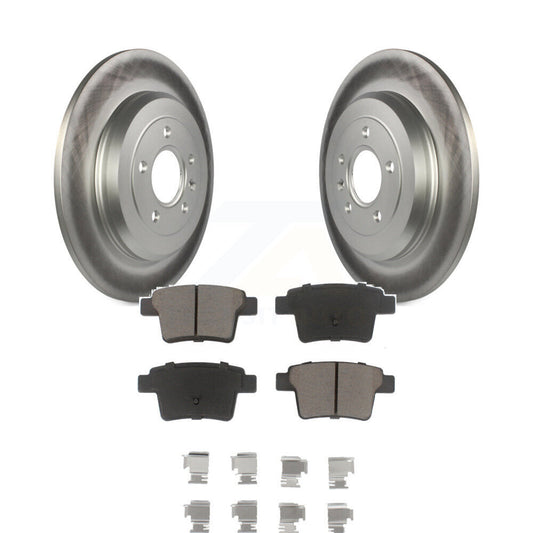 Coated Disc Rotors and Ceramic Brake Pads Kit-KGC-101874 - Kit.bestparts.ca