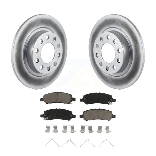 Coated Disc Rotors and Ceramic Brake Pads Kit-KGC-101875 - Kit.bestparts.ca