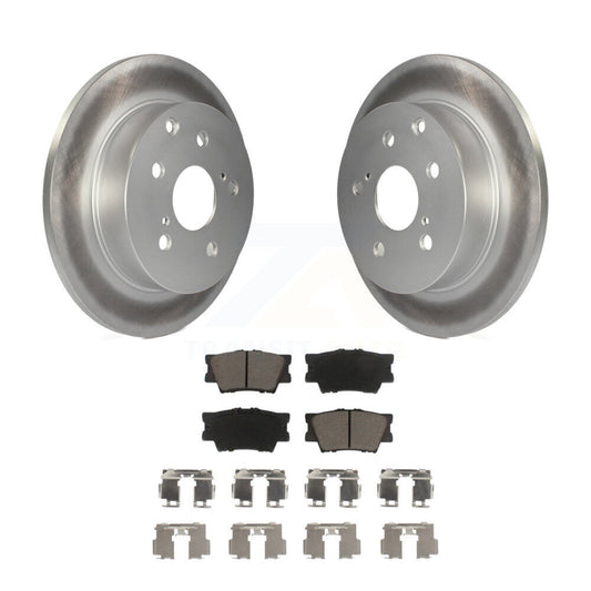 Coated Disc Rotors and Ceramic Brake Pads Kit-KGC-101876 - Kit.bestparts.ca