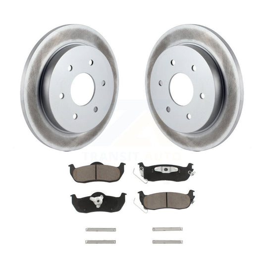 Coated Disc Rotors and Ceramic Brake Pads Kit-KGC-101877 - Kit.bestparts.ca