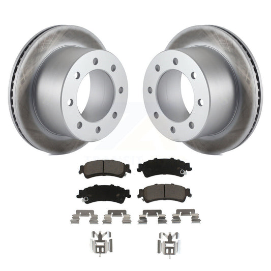 Coated Disc Rotors and Ceramic Brake Pads Kit-KGC-101878 - Kit.bestparts.ca